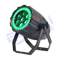 BOTAI 7x40W intérieur Zoom LED Par lumière 4-en-1 LED RGBWA principales 80x0.2W 3-en-1 UV Accent IP65 matrice lumière pour KTV aluminium DMX