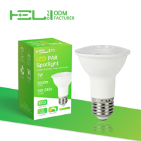 E27 3000K-10000K température de couleur réglable AC100-265V LED PAR38 projecteur CE pour éclairage de vitrines commerciales