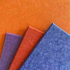 Thiết kế hiện đại trang trí âm thanh âm thanh bằng chứng tấm Tường bán buôn Pet polyester sợi <span class=keywords><strong>Acoustic</strong></span> bảng điều chỉnh thiết kế đồ họa giải pháp - Product Image 2