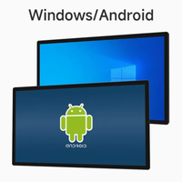 Ystouch Monitor Layar Sentuh PC Industri Tanpa Kipas X86 Dual 4GB Quad-core I3 Generasi Kedua 15,6 inci Ringan