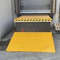 XYZLIFT-Table élévatrice fixe de 1m Élévateur hydraulique électrique Élévateur stationnaire à ciseaux avec couvercle de protection ondulé