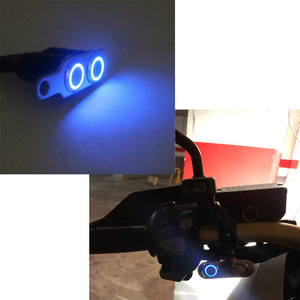 Support de poignée horizontal Motochi en acier inoxydable, interrupteur modifié pour moto et véhicule électrique - Product Image 4