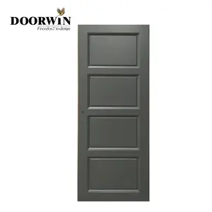 शीर्ष बेच पाइन दरवाजा ठोस लकड़ी सामग्री प्रकार मजबूत टिकाऊ लकड़ी के दरवाजे के लिए उच्च चमक बेडरूम के दरवाजे घर