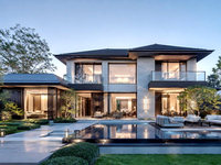 Villa Struktur Baja yang Andal, Rumah Modular Baja Ringan, Harga Kompetitif, Tampilan Elegan untuk Umur Pakai Panjang