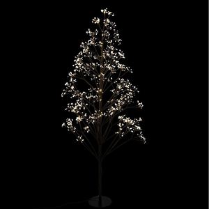 Árbol de Navidad para Exteriores con 1000 Luces y Enchufe de Metal/PVC, 16x16x120cm - Product Image 1