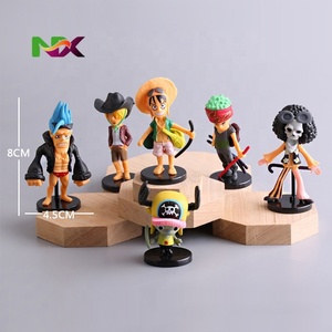 Oferta: Set de 6 Figuras de PVC de Anime de <span class=keywords><strong>One</strong></span> <span class=keywords><strong>Piece</strong></span>, Robin, Zoro, Luffy, Nami, Sanji, Uta, Figuras de Acción de <span class=keywords><strong>Manga</strong></span>, Manualidades de Plástico - Product Image 3
