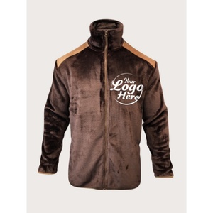 Veste pour homme grande taille, style streetwear, patchwork, couleur contrastée, col montant, pour le printemps, l'automne et l'hiver - Product Image 1