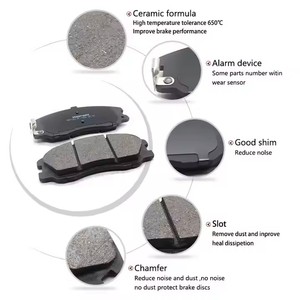 Plaquettes de frein avant en céramique Plaquettes de frein de voiture D1375 pour Volkswagen Tiguan/Passat/<span class=keywords><strong>Audi</strong></span> <span class=keywords><strong>Q3</strong></span> - Product Image 6