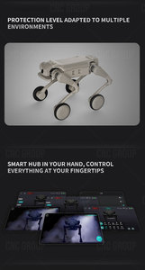 Chien robot intelligent commercial avec technologie d'intelligence artificielle, accompagné par le chien technologique quadrupède JX-20 - Product Image 6
