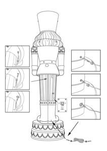 Soldado de 168 Pulgadas con 17 Luces y 15 Tiras de Luces - Product Image 5