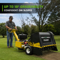 Aireador FLA1220 Fabricado en China, Alivio del Suelo Profundo, Recuperación Rápida del Verde, Césped Suave, Mejor Drenaje, Aireador para Campos de Golf con Certificación CE