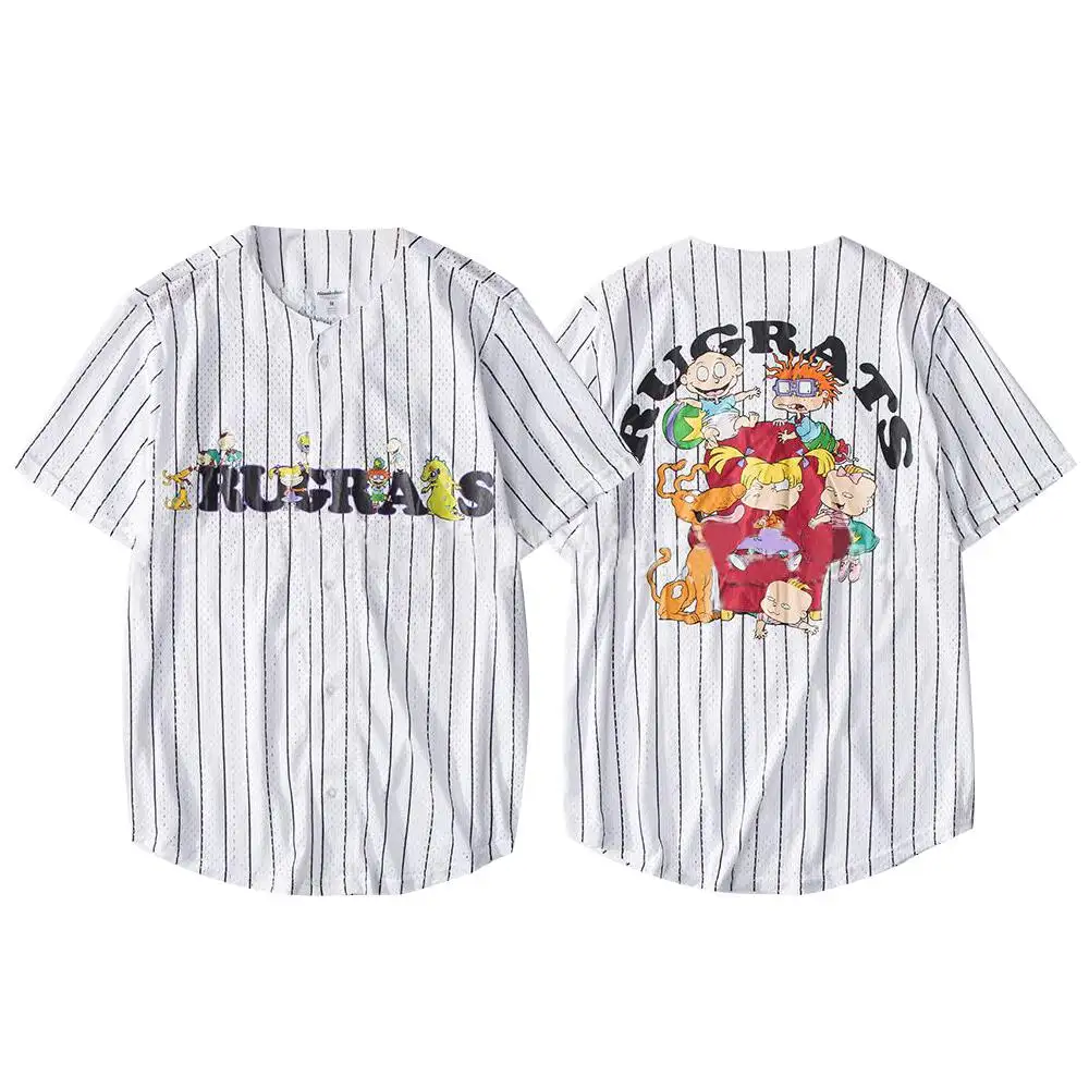 Set di stampa a sublimazione all'ingrosso camicia da Baseball da uomo maglia da Baseball squadra Baseball Design personalizzato Baseball