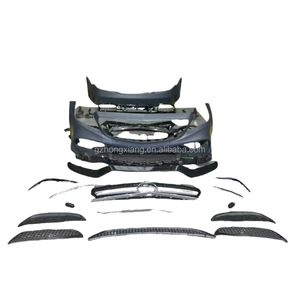 Pare-chocs avant Mercedes-Benz <span class=keywords><strong>CLS</strong></span> W218 amélioré pour CLS63 AMG CLS300 CLS320 CLS350 CLS400 avec découpes pour feux de brouillard - Product Image 2