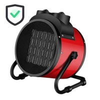 Ventilateur chauffant électrique en céramique à inclinaison réglable pour la maison, le bureau et la salle de lecture, faible niveau sonore 45 dB, mode moyen