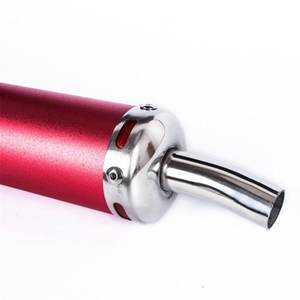 Tubos de escape de acero inoxidable de 20 mm para motocicletas de cross y pit bike, piezas de repuesto para sistemas de carrocería - Product Image 4