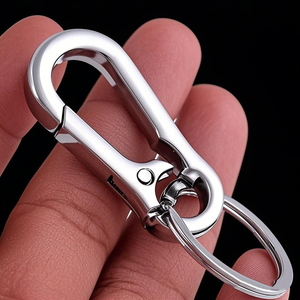 Keyring Metal <strong>Key</strong> <strong>Chains</strong> <strong>Ring</strong> <strong>Key</strong> Holder Organizer Keychain Accessory Stainless Steel <strong>Key</strong> <strong>Ring</strong> for Car - Product Image 4