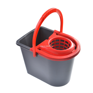 Xô Lau Sàn Bằng Nhựa Có Tay Cầm, Xô Lau Sàn Bằng Nhựa Màu Bạc <span class=keywords><strong>14L</strong></span> - Product Image 1