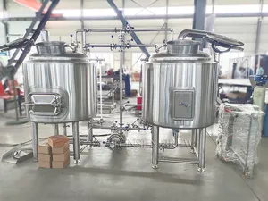 Chaleira de micro cerveja / casa de fermentação de aço inoxidável 200l para venda