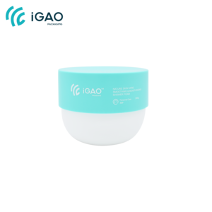 Empty Eye Cream Packaging Jars for Skin Care Container Transparent Plastic Cream Jar with Lid