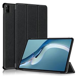 Nuevo Slim MagneticTrifold Stand PU Funda de cuero para <span class=keywords><strong>Huawei</strong></span> <span class=keywords><strong>MatePad</strong></span> <span class=keywords><strong>Pro</strong></span> 12,6 <span class=keywords><strong>2021</strong></span> - Product Image 1
