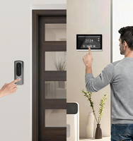 Système d'interphone vidéo filaire 2 fils 1 ensemble = F5+2*B16, écran tactile TFT 10 pouces 1080P, système d'interphone IP65, moniteur intérieur, application Tuya, détection de mouvement