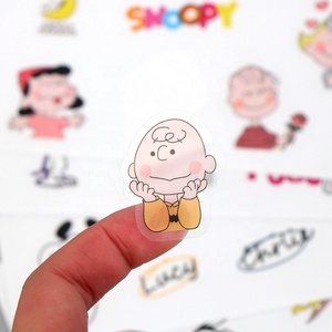 Personalizado impreso Kiss Cut dibujo <span class=keywords><strong>Anime</strong></span> pegatina UV barniz y grabado en relieve impresión artículo promocional - Product Image 5