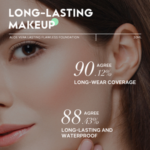 Base de Maquillaje de Larga Duración LAIKOU con Aloe Vera, Esencia Nutritiva, Cobertura Natural Acuosa, Corrector de Maquillaje Facial - Product Image 3
