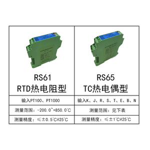 RS61/65 4ช่องสัญญาณ PT100ส่งสัญญาณอุณหภูมิ RTD โมดูลเทอร์โมคัปเปิลพร้อม B976แยกออปโต RS485 - Product Image 3
