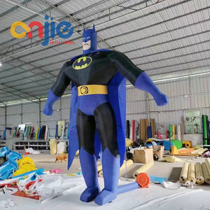 Personnages de dessins animés publicitaires gonflables sur mesure, <span class=keywords><strong>Superman</strong></span> gonflable géant en vente - Product Image 2