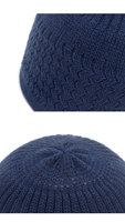 Chapeau Kufi islamique en crochet, style neutre, bonnet de prière jacquard tricoté, chapeau Kufi musulman pour hommes, foulards et châles traditionnels