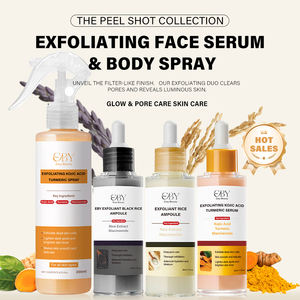 OEM Kore Vücut Peeling Spreyi Kojik Asit ve Zerdeçal Formülü ile Keratin Bakımı, Cildi Pürüzsüzleştirmek için Nazikçe Peeling Etkili Çözüm - Product Image 6