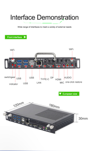 PC Intel <span class=keywords><strong>Evo</strong></span> M10U OPS: Desarrollado por el procesador DDR4 de doble canal de 2. ª generación para publicidad digital 4K y conferencias - Product Image 5