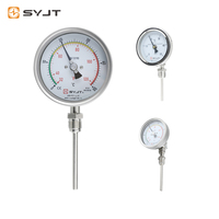SY WSS Plastic Bimetal Thermometer High Quality Digital Temperature Sensor with IP68 Rating -80C~500C