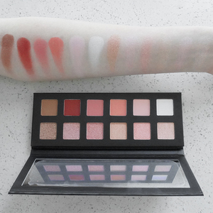 พาเลทตาเดอซอมบร้าเครื่องสำอางแบบกำหนดเอง12แพนแม่เหล็กเม็ดสีสูง DIY อายแชโดว์มังสวิรัติสีนู้ด - Product Image 6