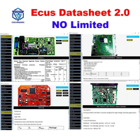 ECU Software de reparación Ecus Datasheet 2,0 PCB Schematic con componentes electrónicos de ECU e información adicional para IAW B-osch