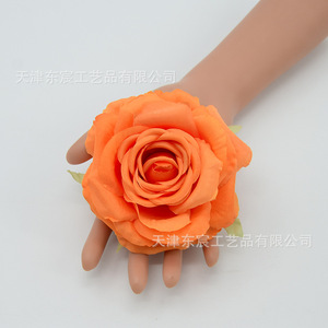 ดอกกุหลาบจำลอง Dongchen Crafts กลีบดอกงอน 9.2 กรัม ชุดอุปกรณ์ตกแต่งงานแต่งงาน ตกแต่งบ้าน งานฝีมือ DIY - Product Image 2