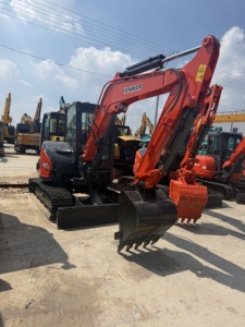 รถขุดมือสองคุณภาพสูง YANMAR VIO55 รถขุดไฮดรอลิกขนาดกะทัดรัด เหมาะสำหรับงานสวน ซ่อมแซมเทศบาล และงานดินขนาดเล็ก - Product Image 4