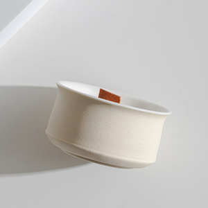 Vela Aromática de Porcelana Blanca Mate Hecha a Mano de Estilo Nórdico de Lujo, Personalizada para Hotel, Diwali y Día del Padre - Product Image 4