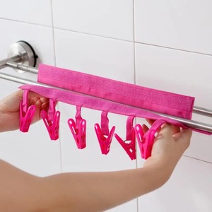 Multifunctional Folding Clothespin Hanger Fabric <b>Clip</b> Drying Hanger Sock <b>Clip</b> Underwear <b>Clip</b> Travel Portable Fabric Hanger - Product Image 4