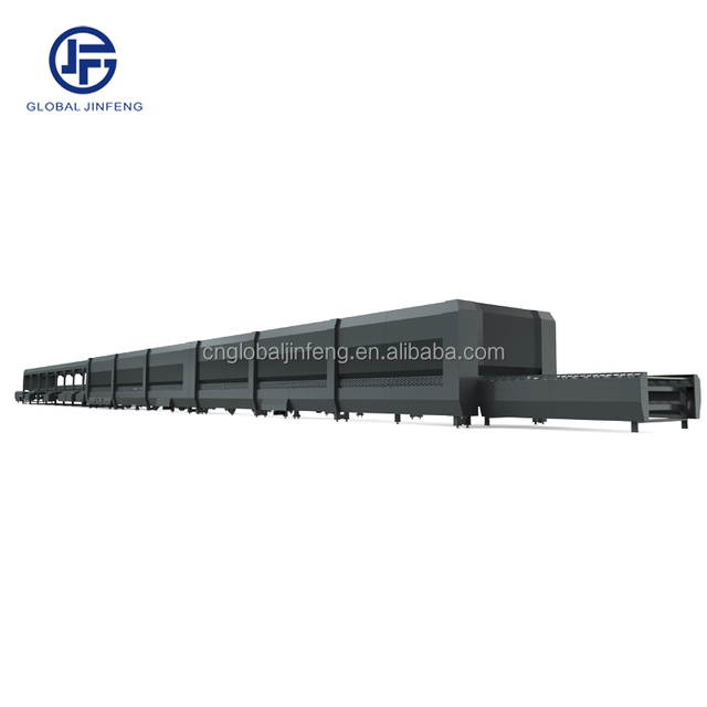Continuous Flat Glass Tempering Furnace Automatic Glass Tempering Making Machine