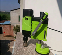 Perceuse de table électrique mini à ventouse, petite perceuse de table électrique avec outils pour verre et carreaux de céramique