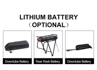 Kit de conversion de vélo électrique avec moteur de moyeu de roue 36V 26 pouces, moteur de moyeu de roue avant/arrière 250w 350w 500w