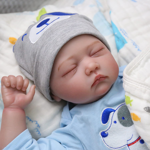 Kindure 16 İnç Ethan Tam Vinil Yeniden Doğmuş Bebek Bebek Gerçekçi Yenidoğan Kız Bebekleri OEM/ODM Desteği - Product Image 4