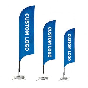 Bandera de Plumas Resistente para Exteriores con Impresión Digital Vívida, Pancarta Promocional Personalizada para Ferias Comerciales, Eventos Deportivos y Fiestas - Product Image 2