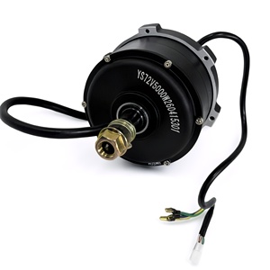 มอเตอร์สกู๊ตเตอร์ไฟฟ้าคุณภาพดี HM ขนาด 11/13/14 นิ้ว กำลัง 4000W 5000W มอเตอร์ไร้แปรงถ่าน 45 มม. 50 มม. 60 มม. มอเตอร์สกู๊ตเตอร์ไฟฟ้าทรงพลัง - Product Image 1