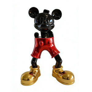 Statua in Resina a Tema <span class=keywords><strong>Mickey</strong></span> con Simbolo del Dollaro, Distintiva e Giocosa - Product Image 6