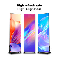 Apexls Full Color Led Poster Video schermo a parete pannello digitale segnaletica Display pubblicitario Poster schermo interno Led