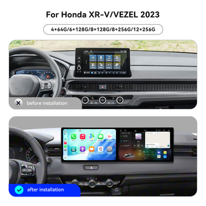 หน้าจออินเทอร์แอคทีฟคู่ขนาด 10.1 นิ้ว สำหรับ Honda <span class=keywords><strong>XR</strong></span>-V/VEZEL ปี 2023 ระบบ Android 15 พร้อม DSP GPS นำทาง วิทยุ รองรับ Wireless Carplay แบบ OEM - Product Image 5