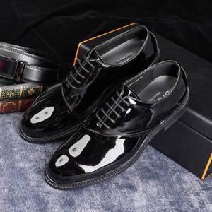 Chaussures de luxe en cuir véritable pour hommes, idéales pour les affaires et les mariages, avec fermeture éclair, motif camouflage, antidérapantes, respirantes et légères pour l'automne - Product Image 2