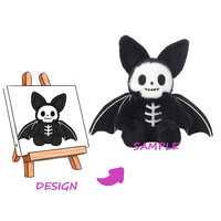 Jouet en peluche super doux personnalisé - Remplissage en coton PP, design mignon, cadeau promotionnel professionnel